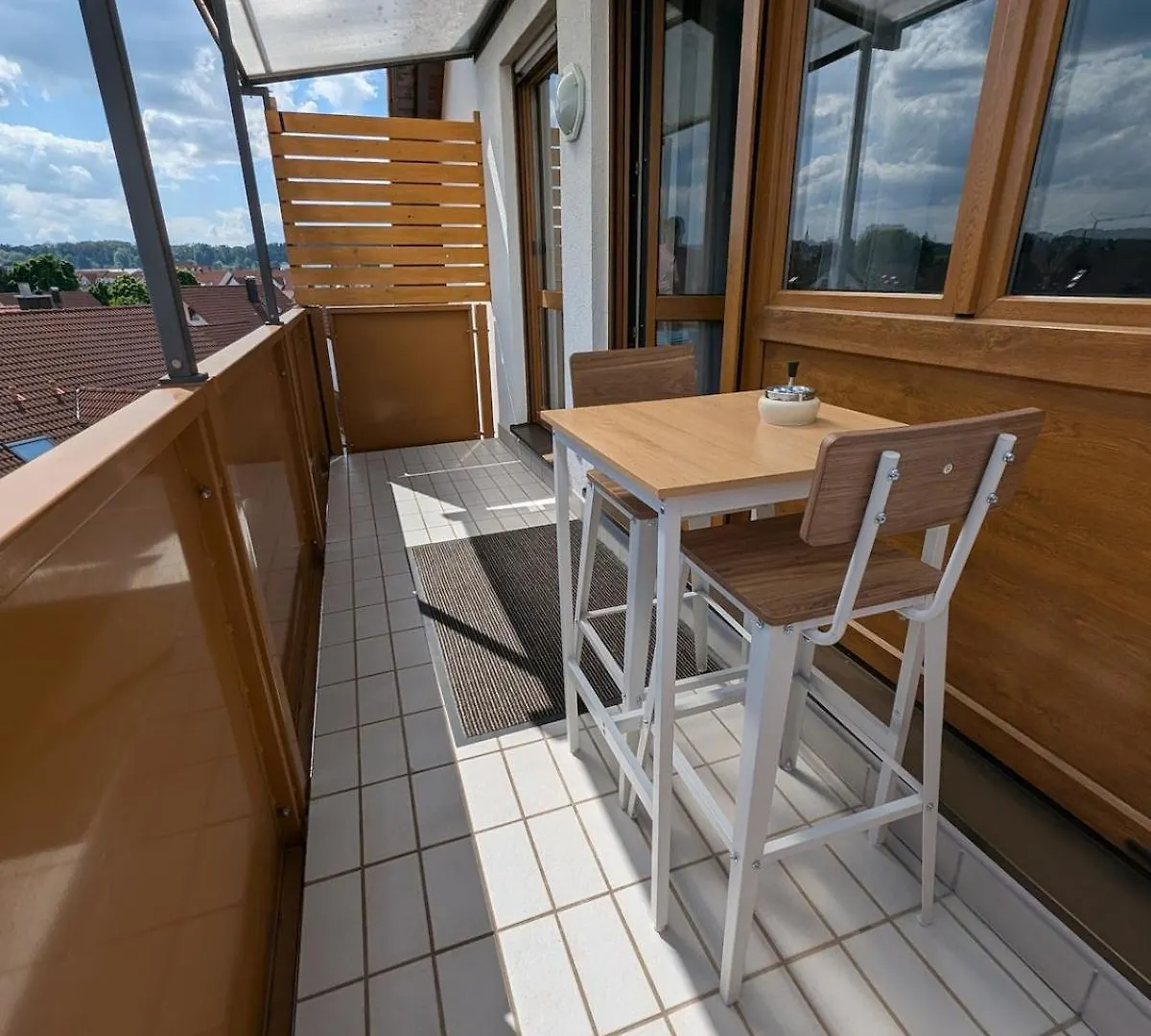 شقة Gemuetlich Wohnen Mit Toller Aussicht ميندلهايم 0*,